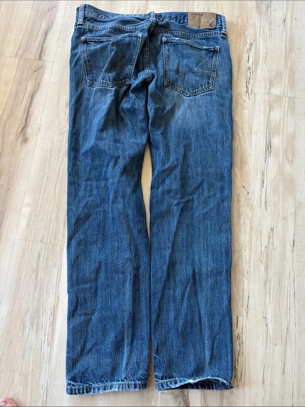 American Eagle Outfitters Men’s Dark Blue Straight Jeans 29x30
